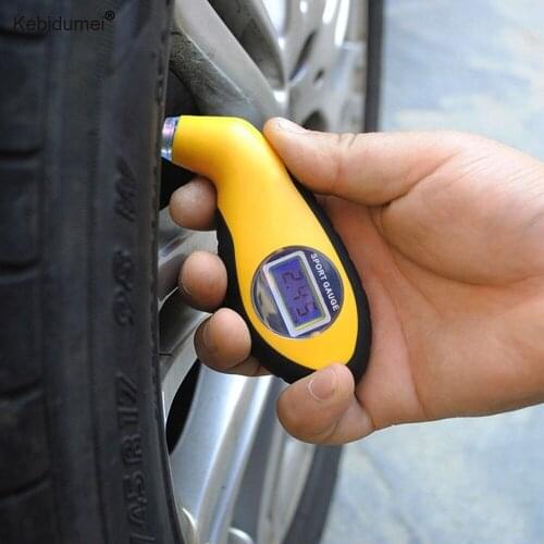 Kebidumei High Quality Car Tire Tyre Air Pressure Gauge Tester LCD Digital Car Tire Pressure diagnostic tool for Audi