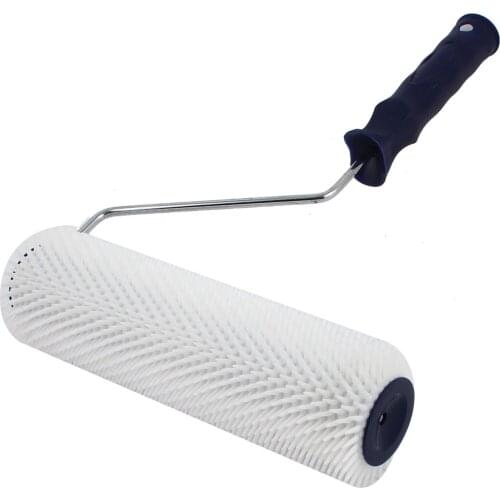 UXCELL 13mm/ 0.5" Teeth Height 230 x 70mm Aeration Latex Flooring Self Leveling Screed Spiked Roller