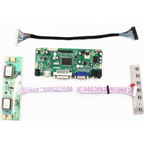 M.NT68676.2A Universal VGA DVI Audio HDMI-compatible LCD Controller Board for 22inch 1680x1050 M220EW01 V0 LVDS Monitor Kit DIY