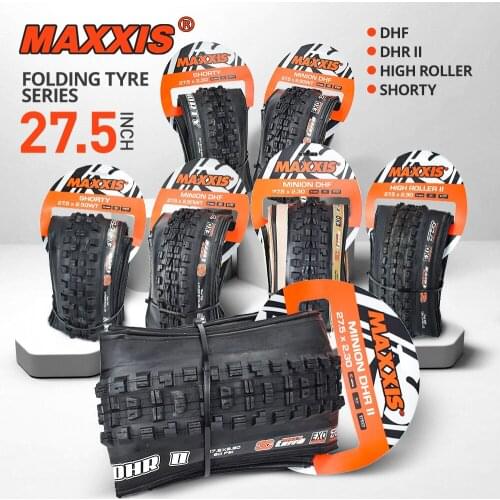 MAXXIS 27.5 Bicycle Tire 27.5x2.3/2.4/2.5/2.6/2.8 Tubeless Ready TR Mountain Bike Folding Tire MINION DHF DHR SHORTY HIGH ROLLER