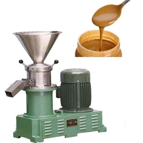 Multifunctional Colloid Mill Peanut Butter Machine Tahini Soybean Chili Sauce Making Machine Food Processor