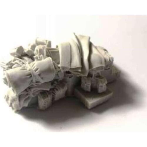 Scenario model Resin wrapped pile 1:35