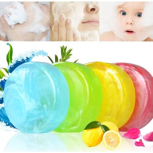 Handmade Soap Sea Salt Tea Tree 80g Removing Pimples Pores Moisturizing Hydrating Acne Treatment Cleanser Face Care Travel Wash