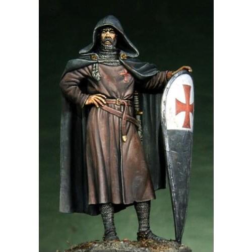 Unpainted Kit 1/24 75mm Officer Soldier of ancient 75mm Resin Figure miniature garage kit