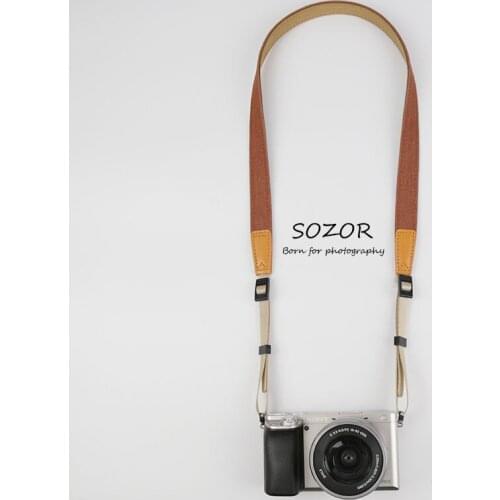 New Universal Adjustable Camera Shoulder Neck Strap Cotton Belt For Nikon Canon DSLR Cameras Strap Accessories Part Comfortable