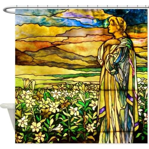 Field Of Lilies Shower Curtain for Home and Bathroom