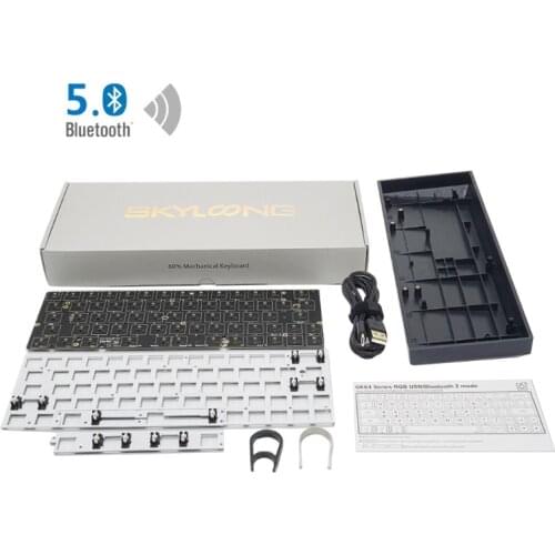 GK64XS Hot Swap Programmable Bluetooth Mechanical Keyboard Pcb Custom Kits GH60 1XCE
