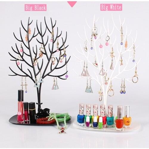 2017 New Arrival My Little Deer Jewelry Accessories Tray Tree Household Storage Racks for Earrings Necklace Ring Large Size