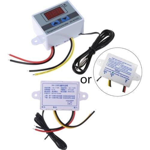 Pet Reptile Thermostat High-precision Temperature Switch Microcomputer Digital Display Hatching Controller 0.1 Degrees