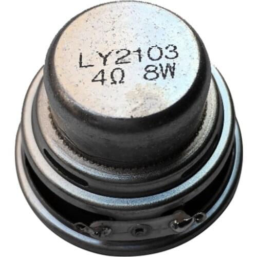 1PCS Full Range Speaker 45mm 18 core 4 ohm 8 W NdFeB magnetic full frequency speaker DIY Portable Bluetooth Speaker
