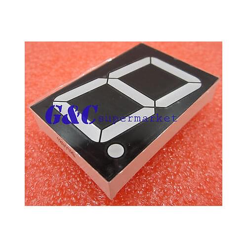 5PCS 1.8 inch 1 digit Blue Led display 7 segment Common cathode