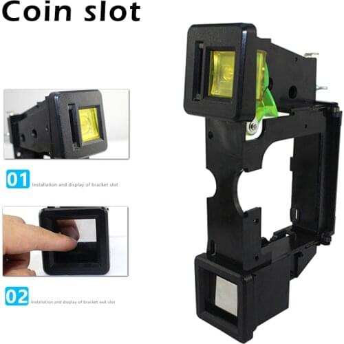 Arcade Pinball Game Coin Door Wells Gardner Style Coins Entry Door for Game Machine &T8