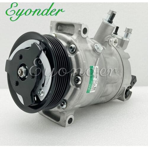 Auto A/C AC Air conditioning Compressor PXE16 Pulley 6PK PV6 for VW Volkswagen VENTO III 1K2 EOS 1F7 1F8 SCIROCCO 137 2005-2011