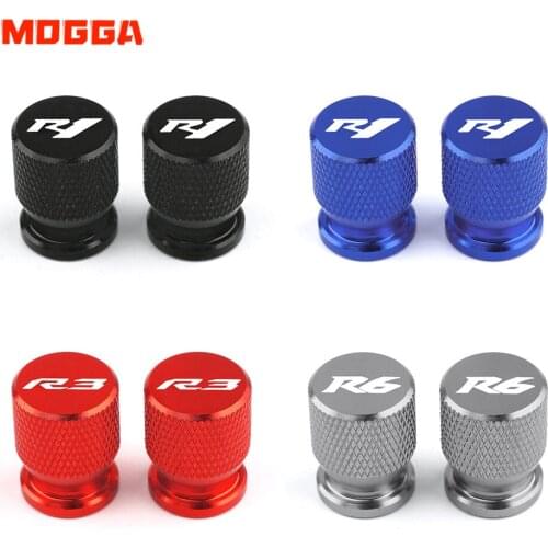 For Yamaha R1 R3 R6 YZF-R1 YZF-R3 YZF-R6 YZFR1 YZFR3 YZFR6 All Year New Motorcycle Wheel Tyre Valve Stem Caps Cover Accessories