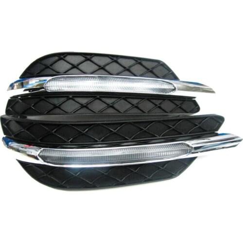 Daytime running light super bright waterproof ABS protection LED fog light for Benz C-Class W204 2011-2012 ходовые огни для авто