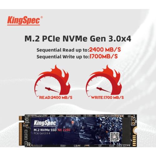 Hot KingSpec M2 NVME ssd 1tb M.2 SSD 240gb PCIe NVME 120GB 500GB Solid State Drive 2280 Internal Hard Disk for Laptop Desktop