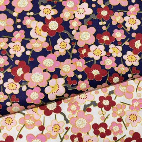 Floral Cotton Patchwork Cloth 100% Cotton Fabric Kids DIY Sewing Quilting Fat Quarters Material For Baby&Child