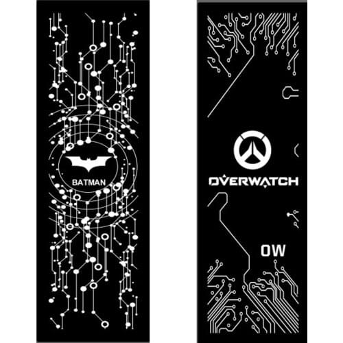 Custom-made Case Backplate Light Board Cover Size 440*140mm 4Pin use for Computer Case Display Liquid Cooling support AURA RGB