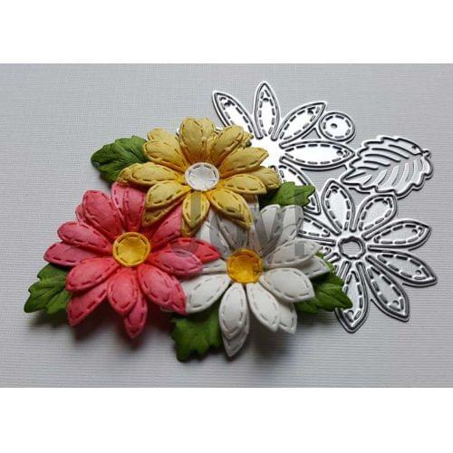 JMCRAFT 2021Beautiful Flowers And Leaves Metal Cutting Dies DIY Scrapbook Handmade Paper Craft Metal Steel Template Dies