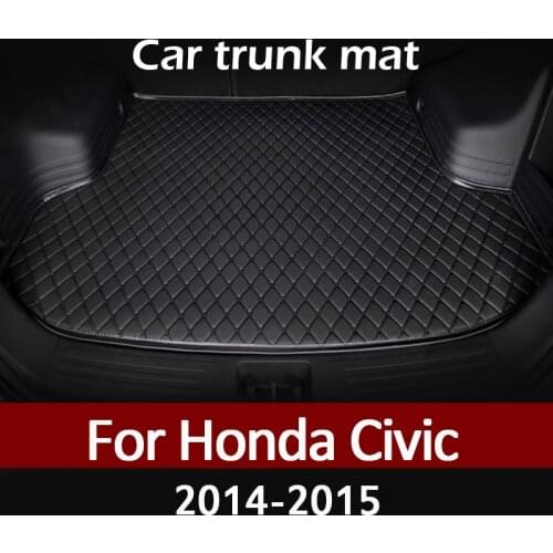 MIDOON Car trunk mat for MINI CLUBMAN 2007 2008 2009 2010 2011 2012 2013 2014 2015 cargo liner carpet interior accessories cover