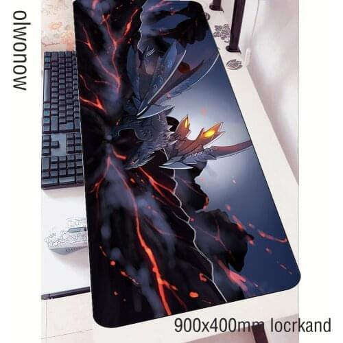 Monster hunter padmouse 900x400x3mm gaming mousepad Professional mouse pad gamer computer desk Beautiful mat notbook mousemat pc