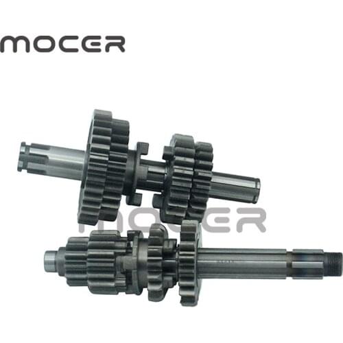 Motocross 155cc Main Shaft Counter Fourth Gear Transmission Box For Zongshen 150 horizontal engine ZB-139