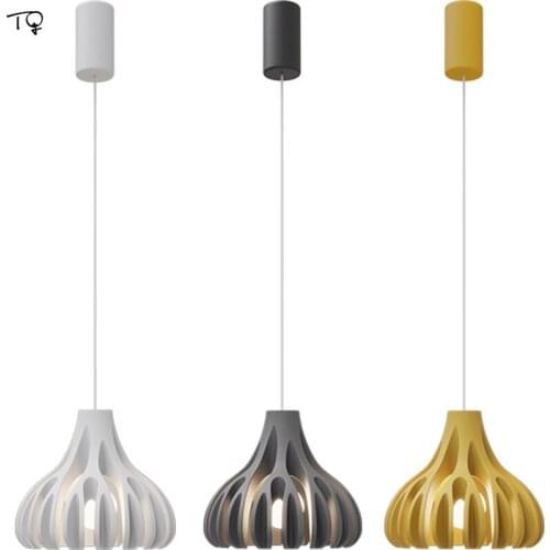 Nordic Designer Macaroon Colorful Coral Pendant Light Led Modern Minimalist Light Fixtures Dining Room Restaurant Bar Decor Home