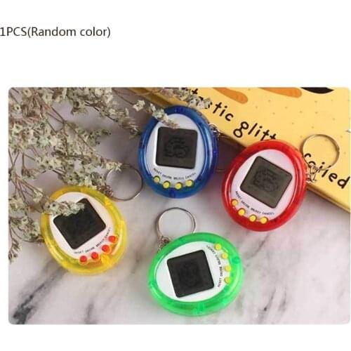 Intelligence Developmental Virtual Toy Game, Live in Motion Cute Virtual Animal Pet Toy with Keychain Design 69HE