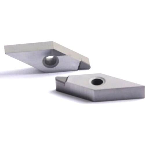2 pcs VCGW160412 PCD30 High-precision Diamond CNC blade insert lathe cutting tool turning tool