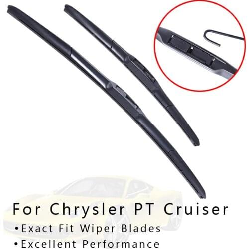 XYWPER Wiper Blades for Chrysler PT Cruiser 2000 2001 2002 2003 2004-2010 Car Accessories Soft Rubber Windscreen wiper