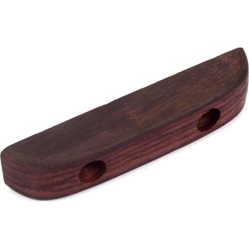 Rosewood Thumb Rest Tug Bar Finger Pull For Precision Bass Guitar Accessory