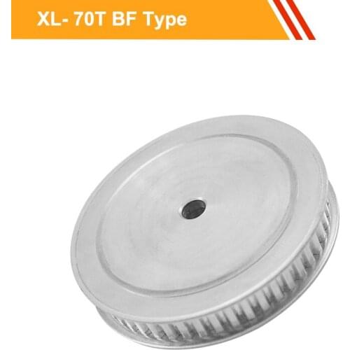 XL 70T Timing Belt Pulley 11mm Belt Width XL Type Toothed Pulley Wheel 8/10/12mm Bore Gear Pulley for Engraving Machine