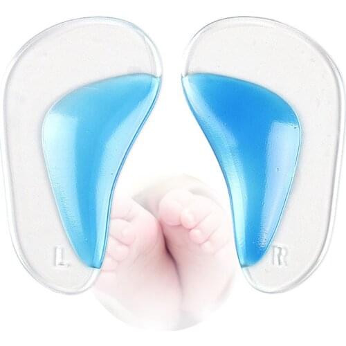 1 Pair Foot Care Pad Flatfoot Correction Arch Feet Pad Support Gel Insoles Orthopedic Foot Pedicure Tools Foot Valgus Pad Adult