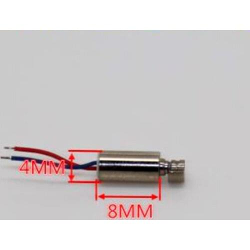 1PC 1.5-3V hollow cup motor, 4*8 with vibration micro-hollow cup motor for DIY