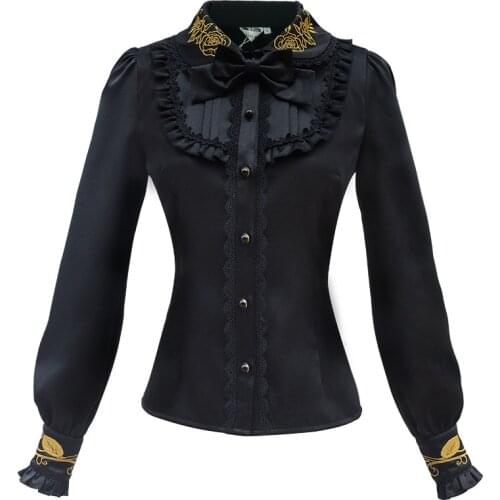 Adomoe Blouses With Tie