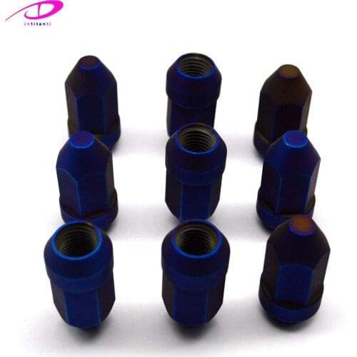 Car accessories Gr5 titanium wheel lug nut M12*1.5*40mm