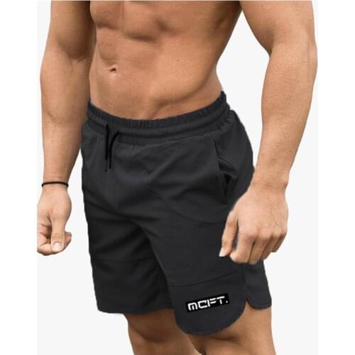 Brand Workout Mens Bodybuilding Casual Fashion Gym Breathable Muscle Fitness Running Mesh Comfortable Plus Size Sports Shorts
