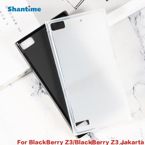 For BlackBerry Z3 Gel Pudding Silicone Phone Protective Back Shell For BlackBerry Z3 Soft TPU Case