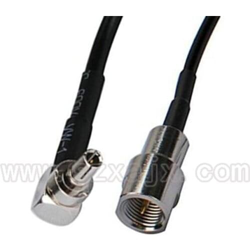 RUS Stock 10PCS RF Pigtail Cable FME to TS5 connector FME male to TS5/CRC9 right angle crimp cable 15cm Russia fast ship 3-15day