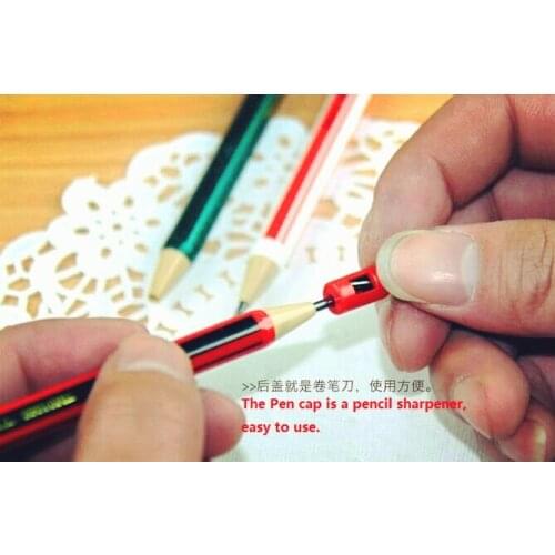 1pcs/lot Stationery 2B with sharp05er w16 Student Supply School w45 Creative Cute Mechanical Pencil