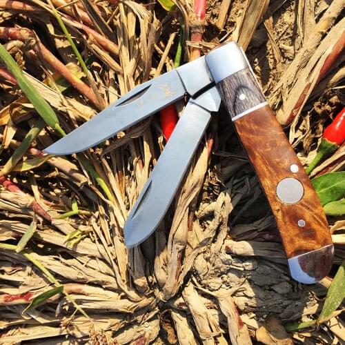 WATCHMAN DP007 Slip Joint multi-blade Pocket knife modern tradtional folding knives folder bone material collection