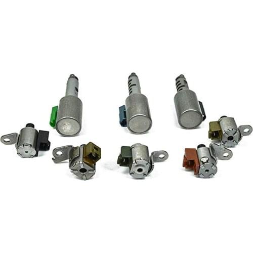Transmission Solenoids Valve Set OEM AW55-50SN AW55-51SN AF33 RE5F22A for 2006-On Volvo C30
