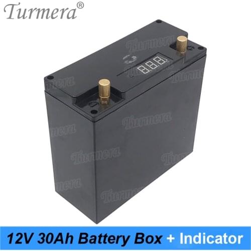 Battery Storage Box Turmera 12V 33Ah for 3.2V 32700 Lifepo4 Battery Apply to Solar Power System and Uninterrupted Power Supply A