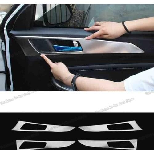 Lsrtw2017 for Changan Cs35 Car Inner Door sound handle frame panel Trims Decoration Interior Accessories 2017 2018 2019 2020