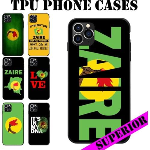 For Huawei Maimang Nova 2 3 4 5 6 8 I S Pro Plus Zaire Flag Coat Of Arms Theme Heart Map Love Soft TPU Phone Cases Cover