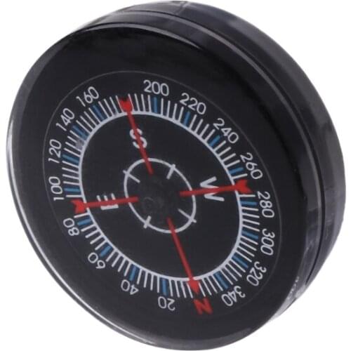 New Portable Mini Oiling Survival Button Compass Hiking Camping Practical Guider