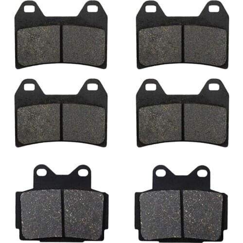 Motorcycle Front and Rear Brake Pads For Yamaha FZ 400 (4YR1) 1996 FA244 FA104