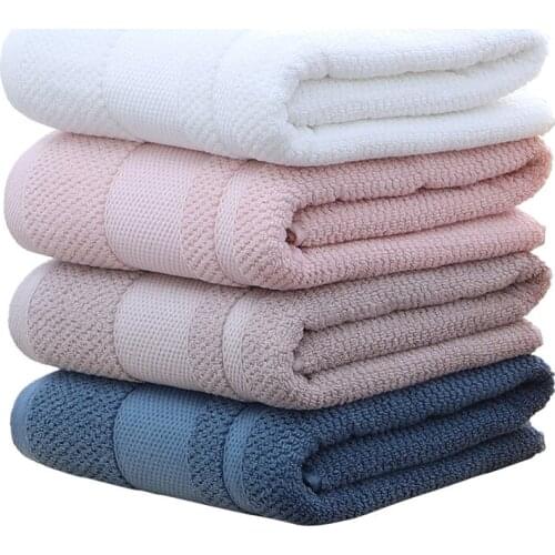 Drop Shipping New 2pcs Towel Cotton Towel Set Bath Face Hand Towel Quick Dry Towels for Adult Hotel Men bath Absorbent