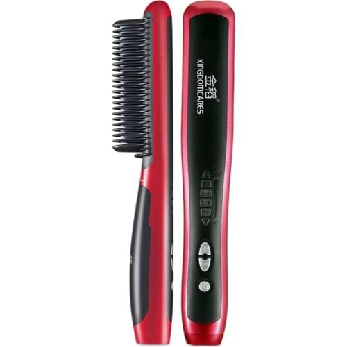 Golden Rice KD388 Curling Straight Comb Dual-Use Large Cone Head Fan Small Automatic Water Ripple Splint Inner Buckle