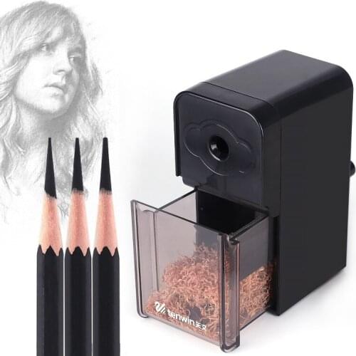 Tenwin Nib Adjustable Hand Pencil Sharpener Professional Sketch Charcoal Pen Sharpeners For Kids Stationery Art Supplies